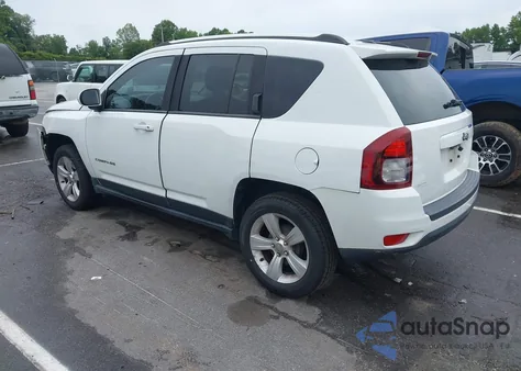 2014 Jeep Compass Latitude from USA, damaged, VIN 1C4NJCEBXED660528